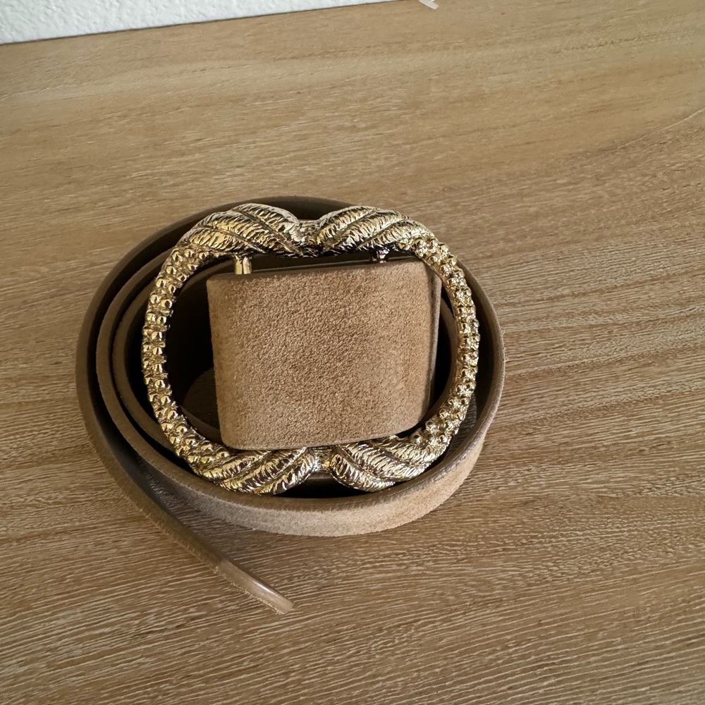 Sezane Beige Artemis Belt